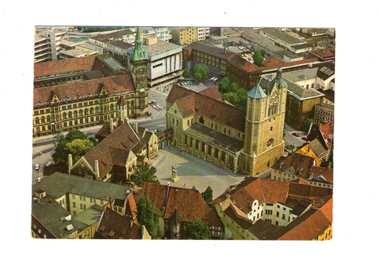 Ansichtskarte Braunschweig / Burgplatz und Rathaus / I1-65