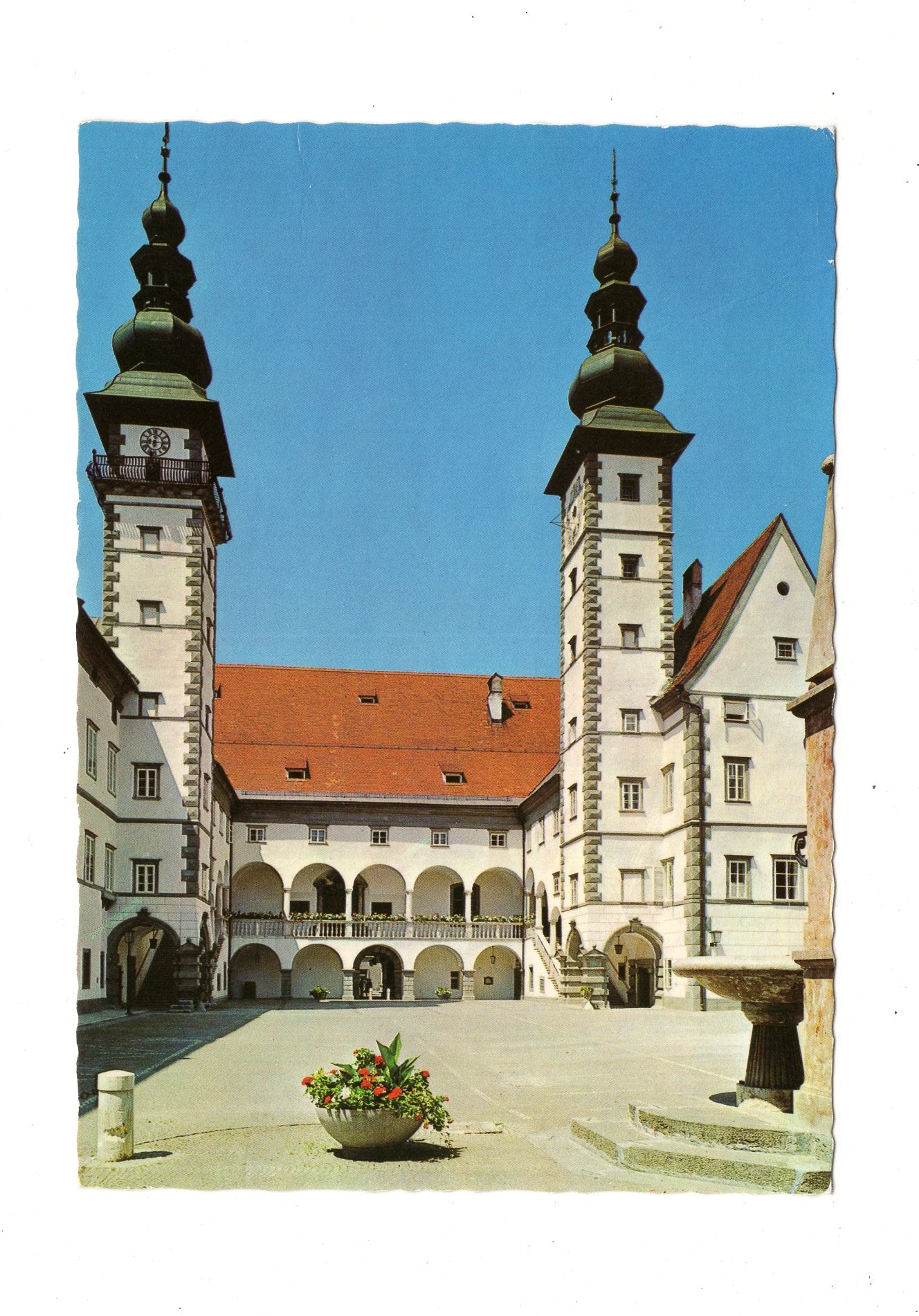 Ansichtskarte Klagenfurt / Landhaus mit Arkadenhof / Kärnten / Österreich