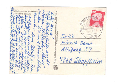 Ansichtskarte Pottenstein / Fränkische Schweiz / H1-67