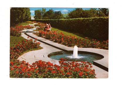 Ansichtskarte Bad Mergentheim / Wasserspiele im Kurpark / J1-61