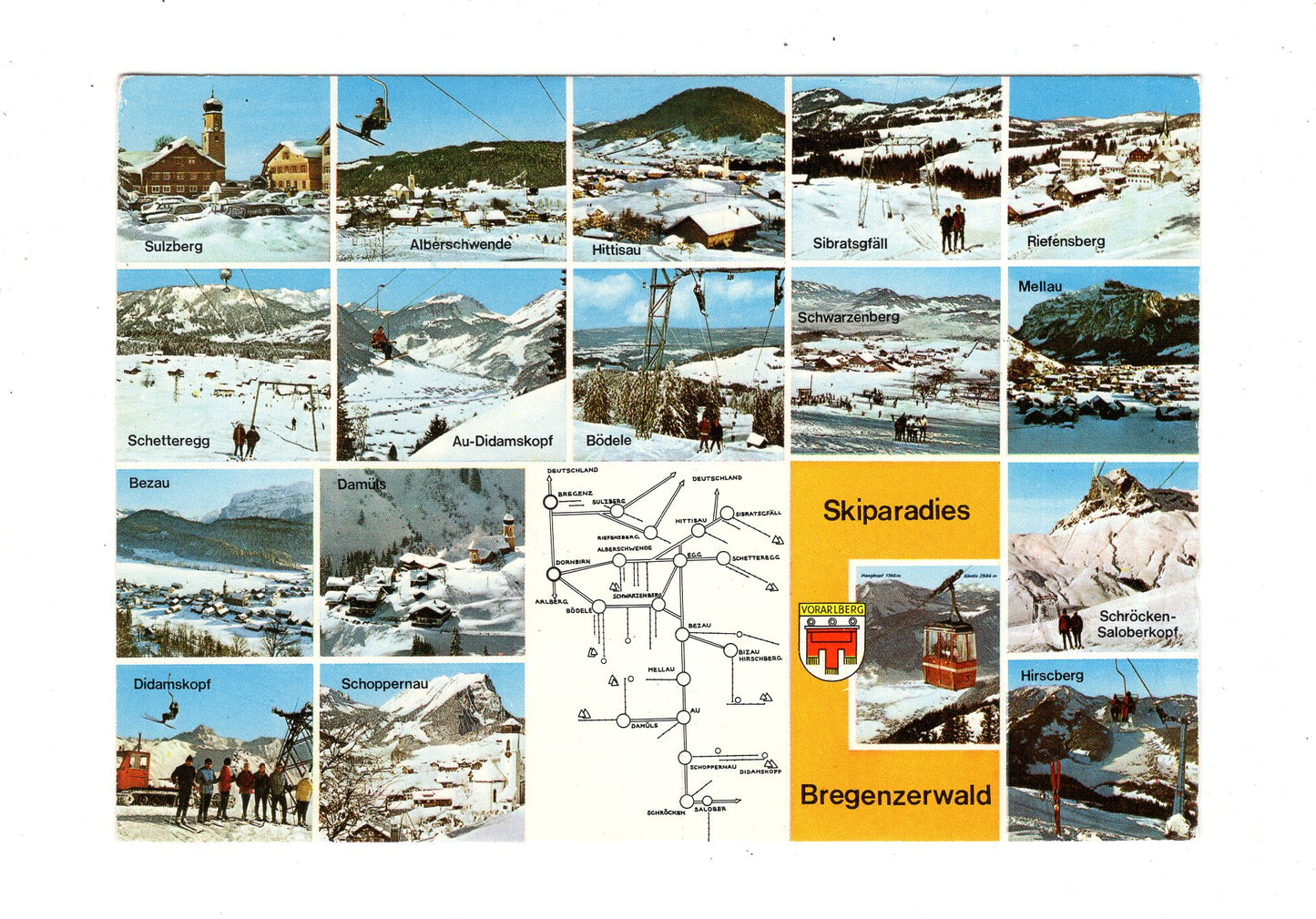 Ansichtskarte Bregenzerwald / Vorarlberg / Österreich