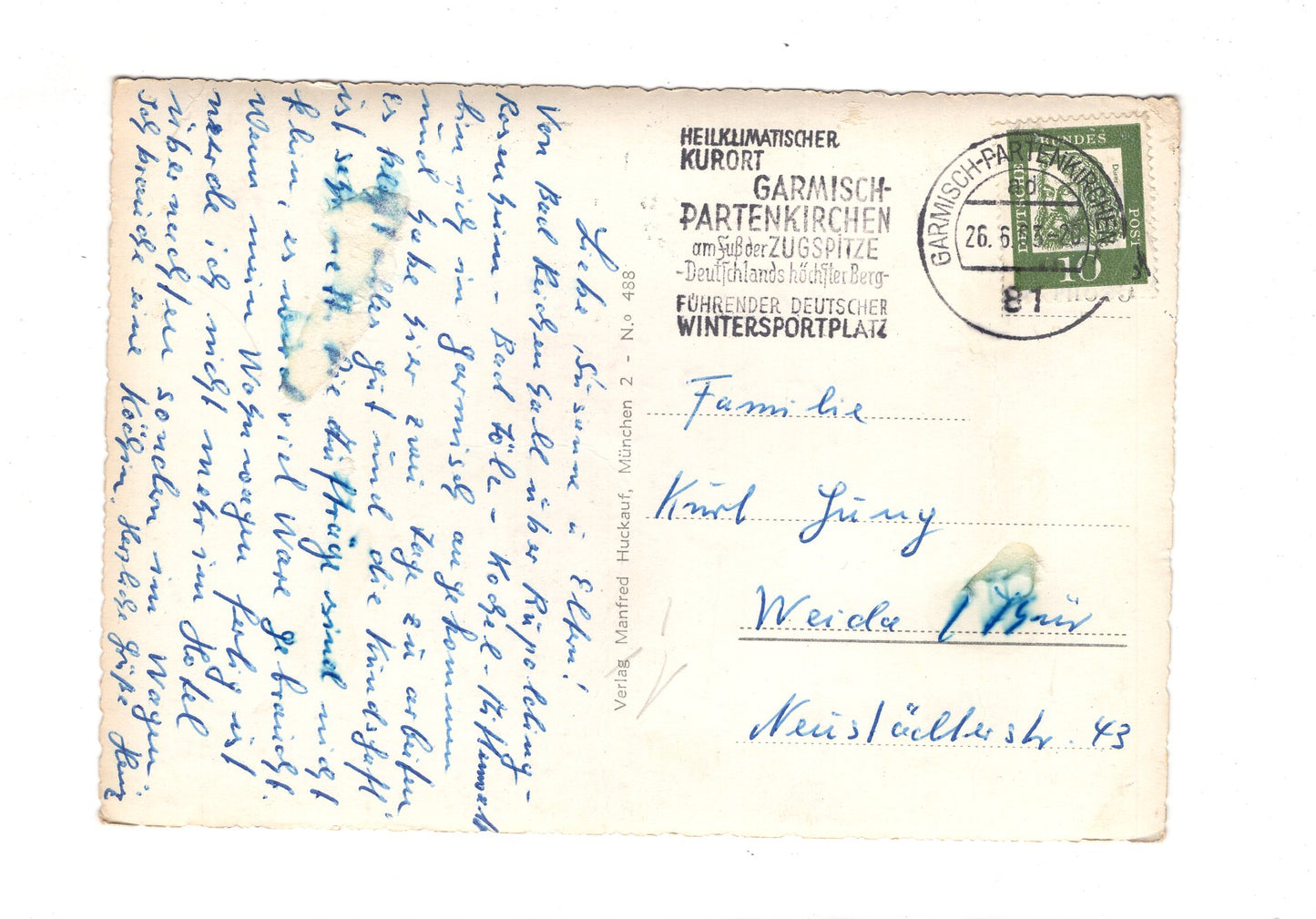 Ansichtskarte Garmisch-Partenkirchen / G1-54