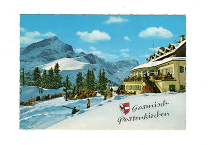 Ansichtskarte Garmisch-Partenkirchen / Kreuzeckhaus / G1-54