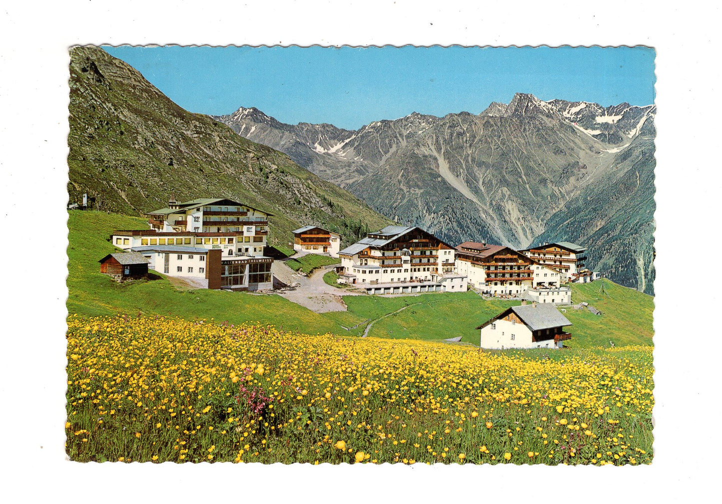 Ansichtskarte Hochsölden / Oetztal / Tirol / Österreich