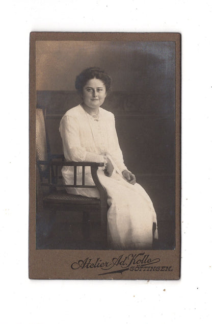 Fotografie Feine Dame - Göttingen 1910er