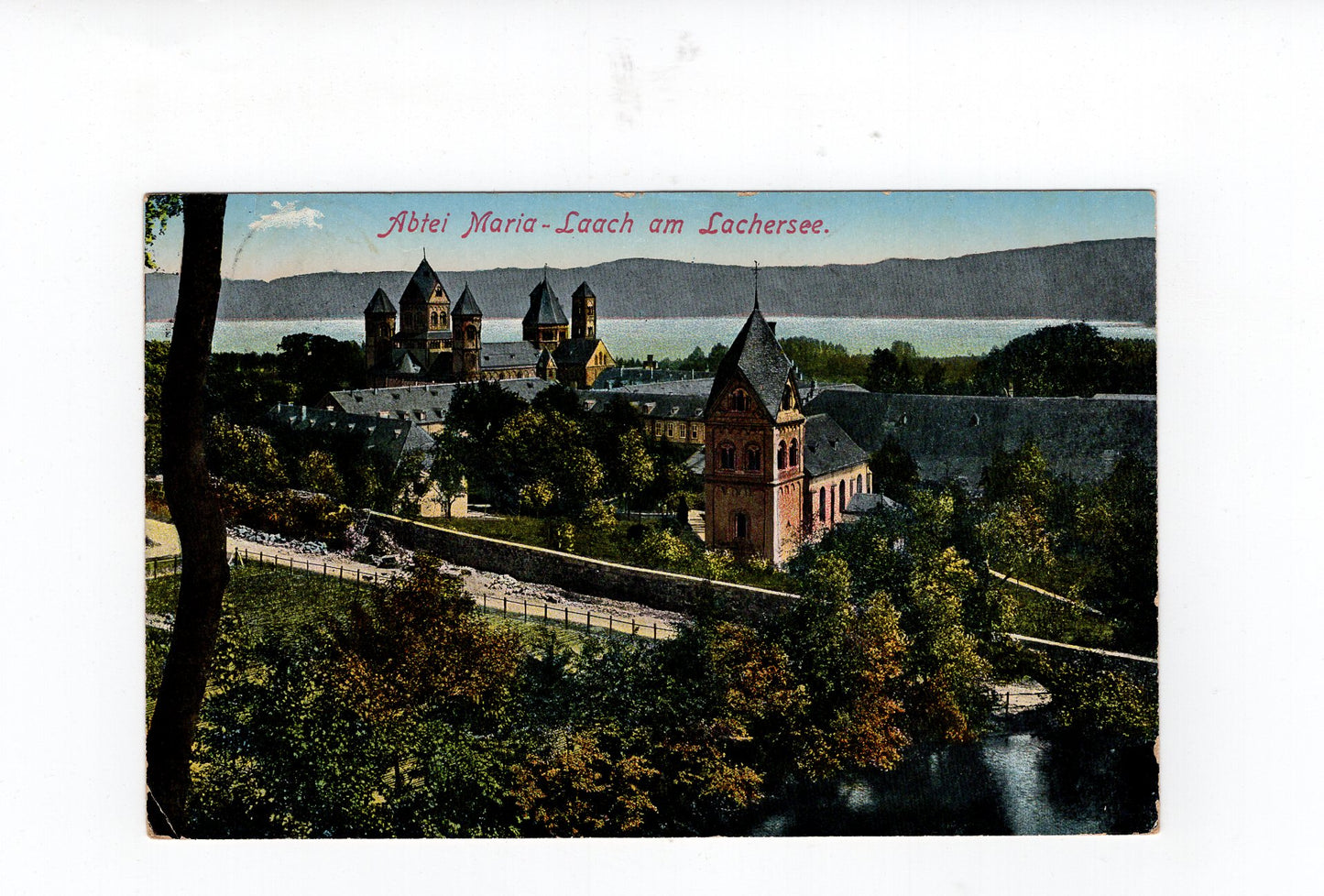 Ansichtskarte Abtei Maria Laach am Laacher See - 1912