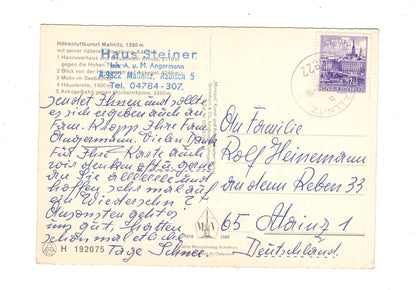 Ansichtskarte Mallnitz / Kärnten / Österreich