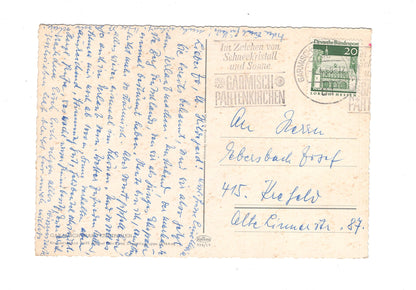 Ansichtskarte Garmisch-Partenkirchen / Kreuzeckhaus / G1-54