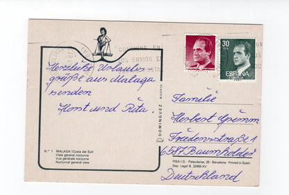 Ansichtskarte Malaga / Costa del Sol / Spanien