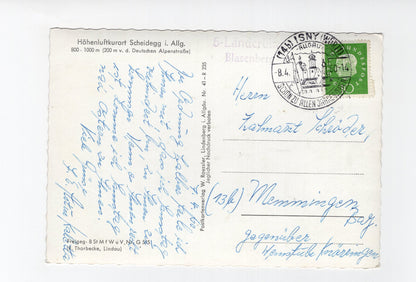 Ansichtskarte Scheidegg im Allgäu