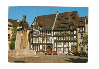 Ansichtskarte Braunschweig / Burgplatz mit Handwerkskammer und Gildehaus / I1-65