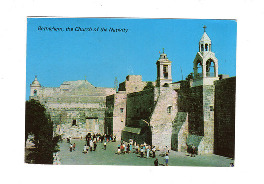 Ansichtskarte Church of Nativity / Bethlehem / Israel