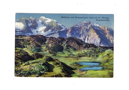 Ansichtskarte Kalbensee bei Nesslegg / Bregenzerwald / Vorarlberg / Österreich - 1919