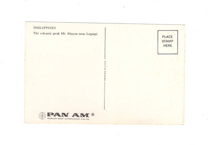 Ansichtskarte Mount Mayon near Legaspi / Philippinen