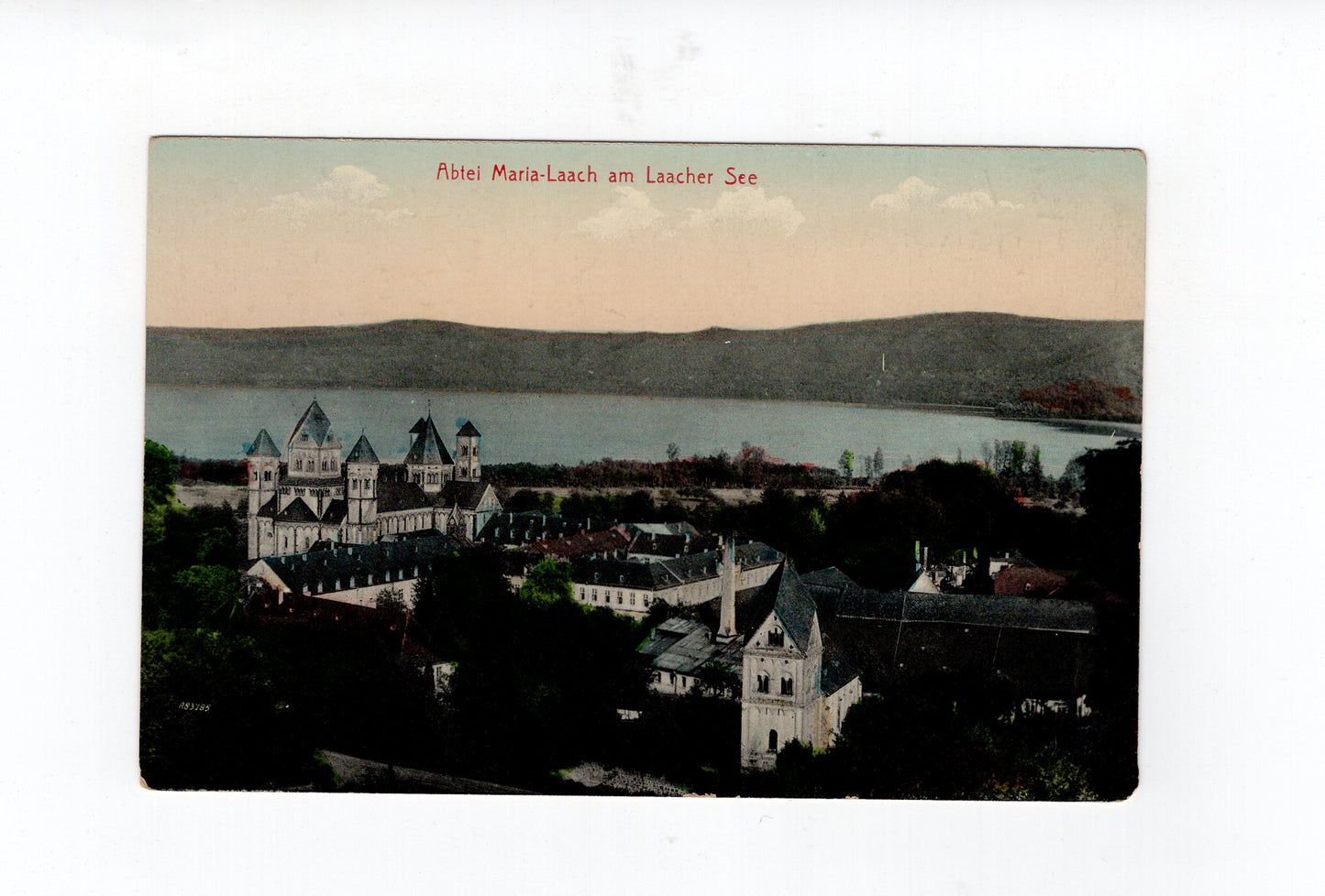 Ansichtskarte Abtei Maria Laach am Laacher See - 1909