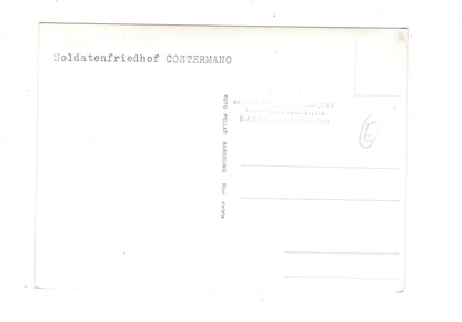 Ansichtskarte Soldatenfriedhof Costermano / Italien / N1-60