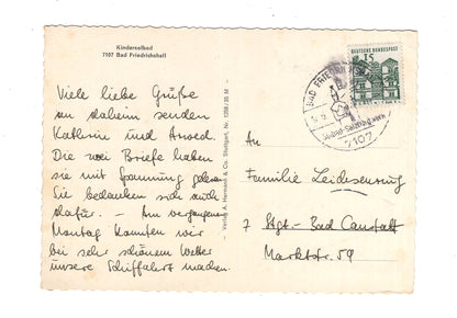 Ansichtskarte Kindersolbad Bad Friedrichshall