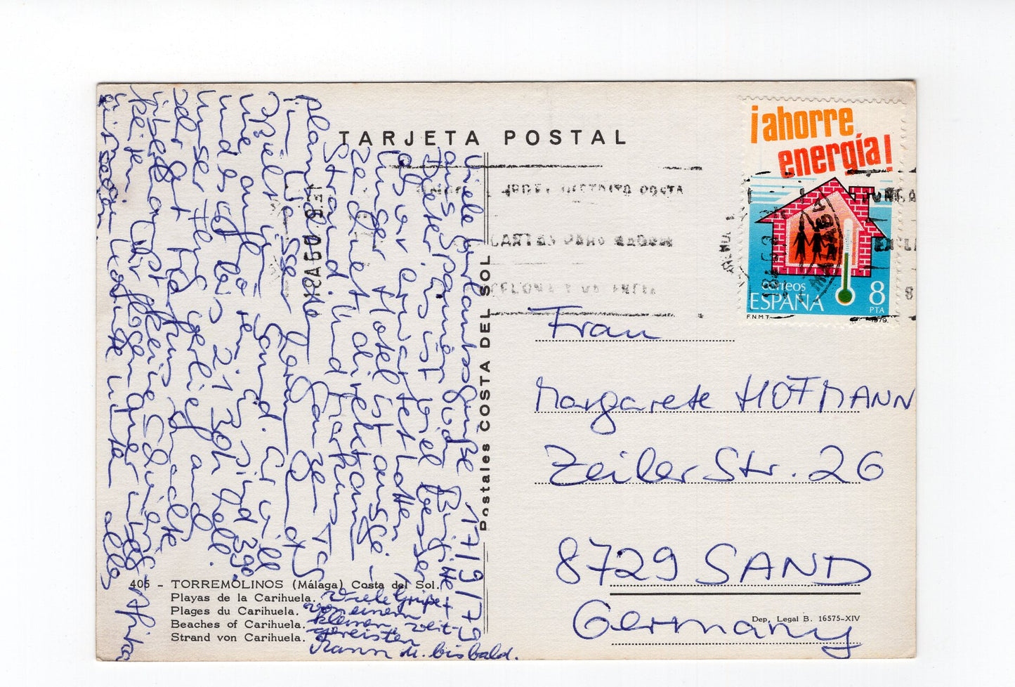 Ansichtskarte Torremolinos / Costa del Sol / Spanien