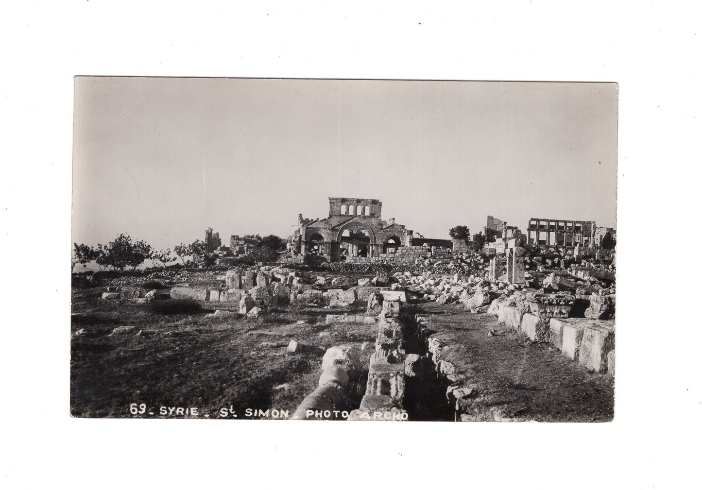 Ansichtskarte Saint Simon / Syrien