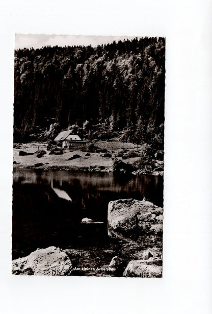 Ansichtskarte Am kleinen Arbersee