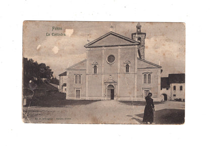 Ansichtskarte Feltre / La Cattedrale / Italien / N1-60