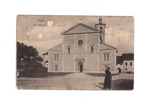 Ansichtskarte Feltre / La Cattedrale / Italien / N1-60