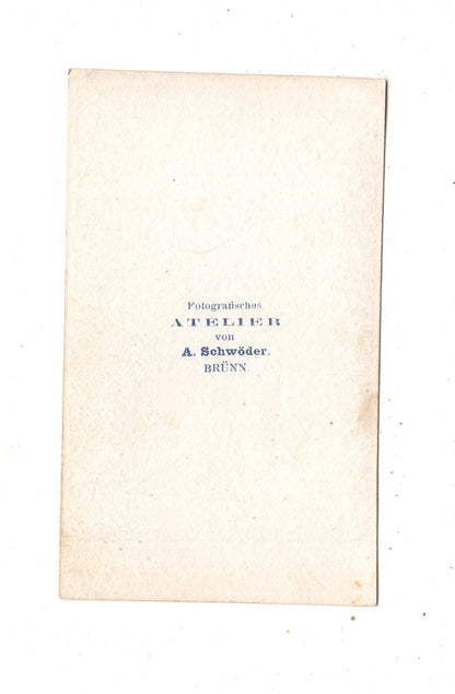 Fotografie Feine Dame - Brünn um 1860