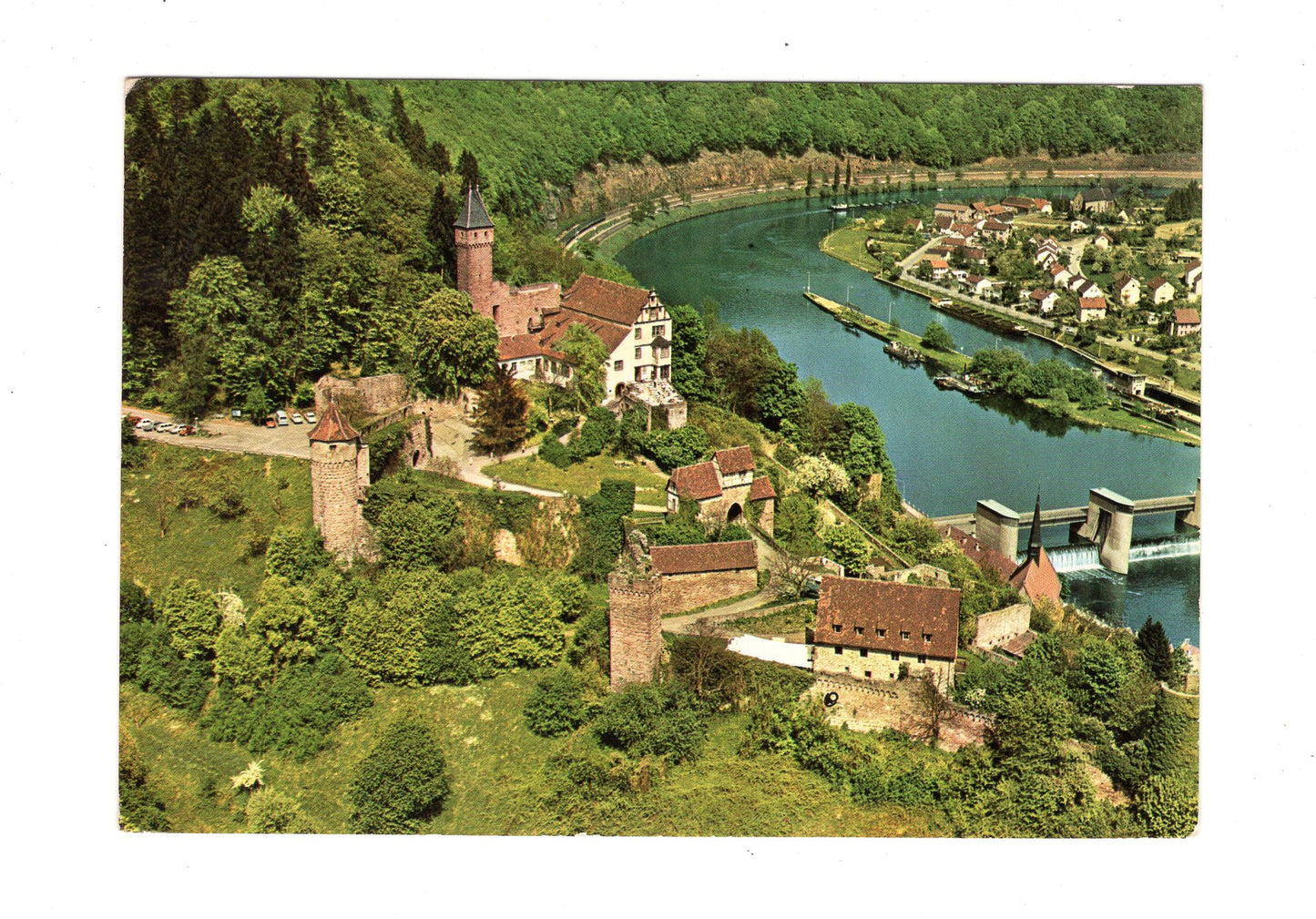 Ansichtskarte Hirschhorn am Neckar