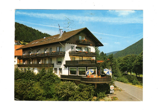 Ansichtskarte Baiersbronn-Mitteltal / Gaststätte und Pension Murghof
