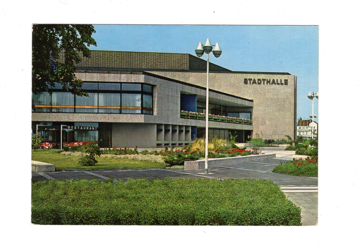 Ansichtskarte Braunschweig / Stadthalle / I1-65