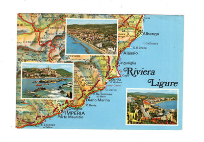 Ansichtskarte Riviera Ligure / Italien / N1-60
