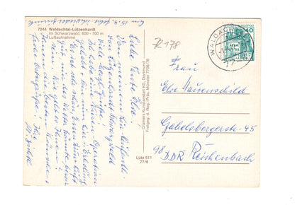 Ansichtskarte Waldachtal-Lützenhardt im Schwarzwald / G1-70