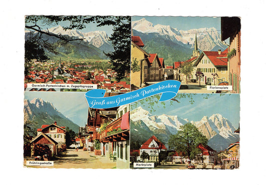 Ansichtskarte Gruß aus Garmisch-Partenkirchen / G1-54