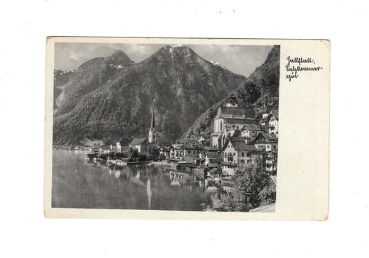Ansichtskarte Hallstatt / Salzkammergut / Österreich - 1941