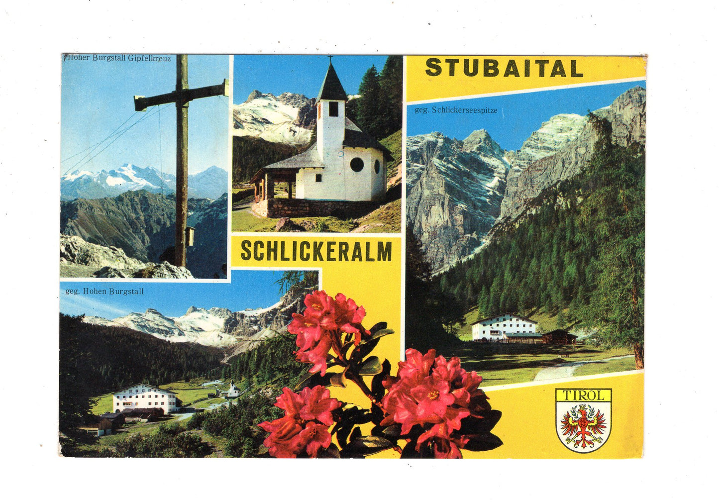 Ansichtskarte Schlickeralm / Stubaital / Tirol / Österreich
