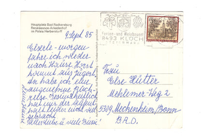 Ansichtskarte Bad Radkersburg / Steiermark / Österreich
