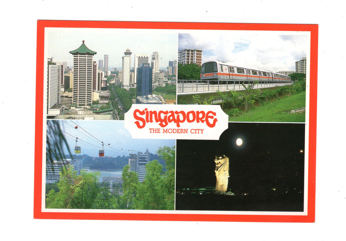 Ansichtskarte Singapore / Singapur