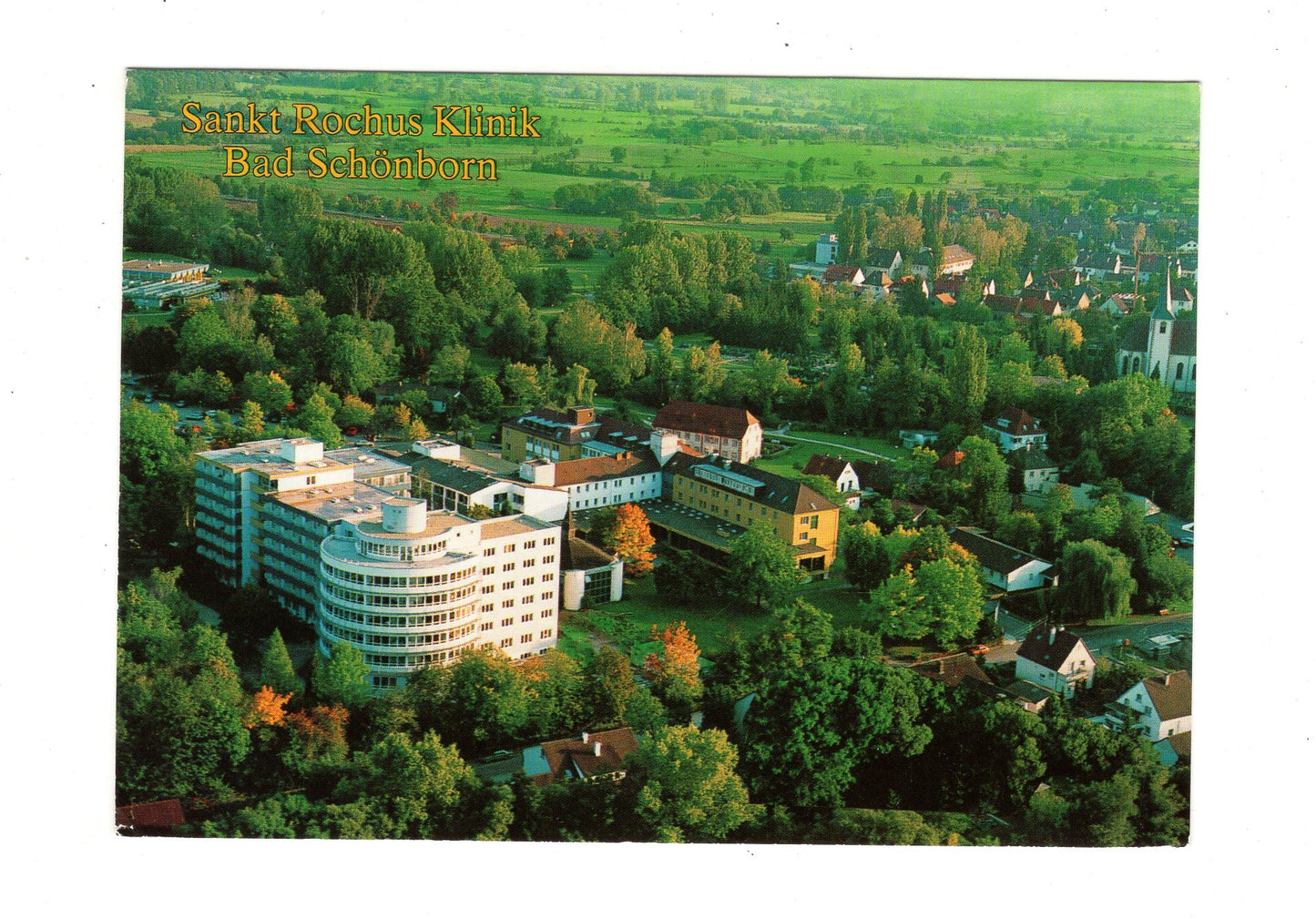 Ansichtskarte Bad Schönborn / Sankt Rochus Klinik