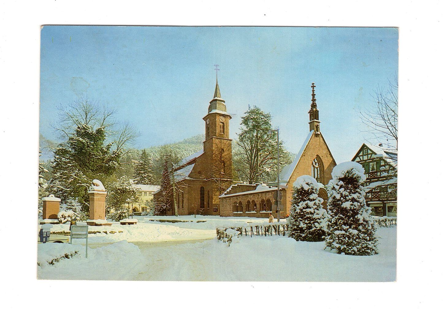 Ansichtskarte Bad Herrenalb / Schwarzwald / Kloster