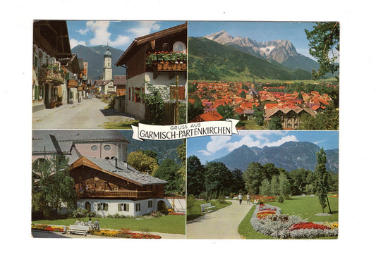 Ansichtskarte Gruß aus Garmisch-Partenkirchen / G1-54