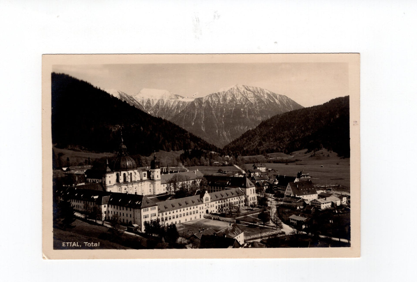 Ansichtskarte Ettal Total