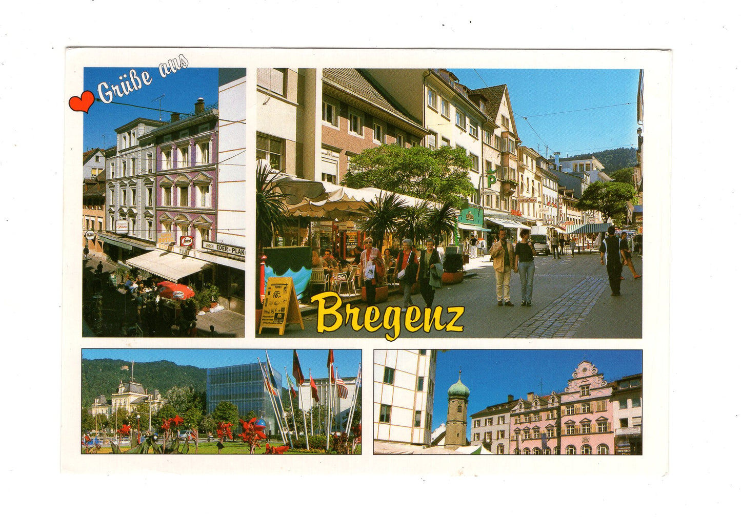 Ansichtskarte Bregenz am Bodensee / Vorarlberg / Österreich