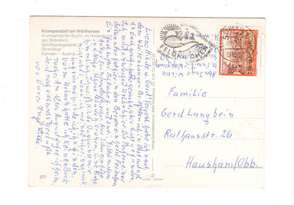 Ansichtskarte Krumpendorf am Wörthersee / Kärnten / Österreich