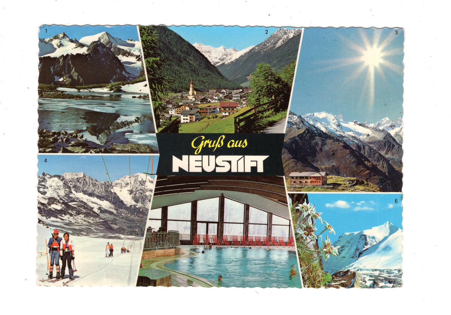 Ansichtskarte Neustift / Stubaital / Tirol / Österreich