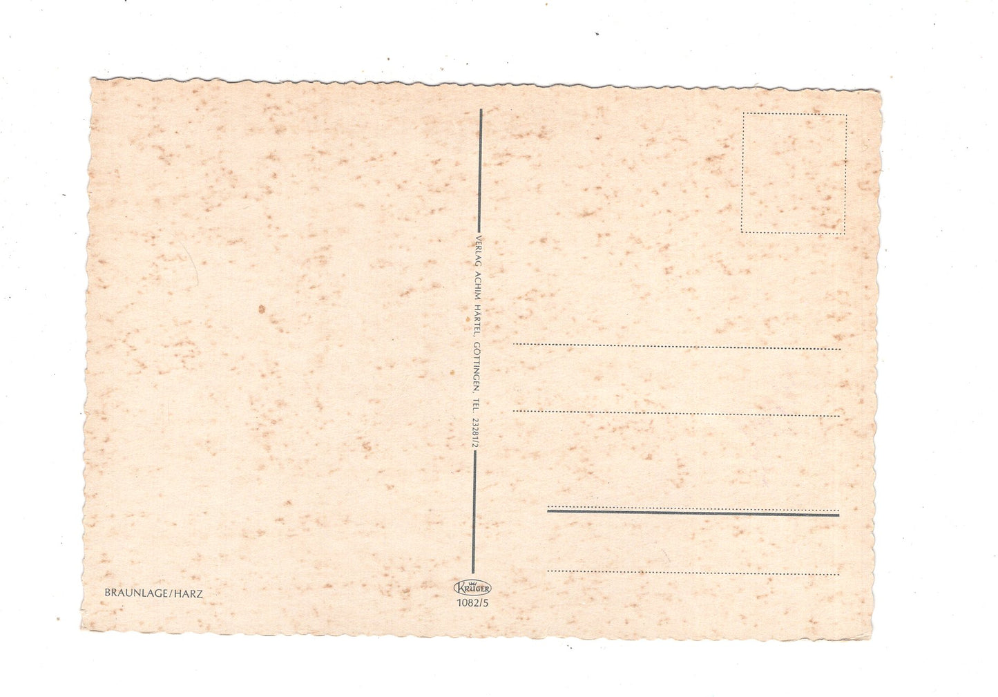 Ansichtskarte Braunlage / Harz / K1-54