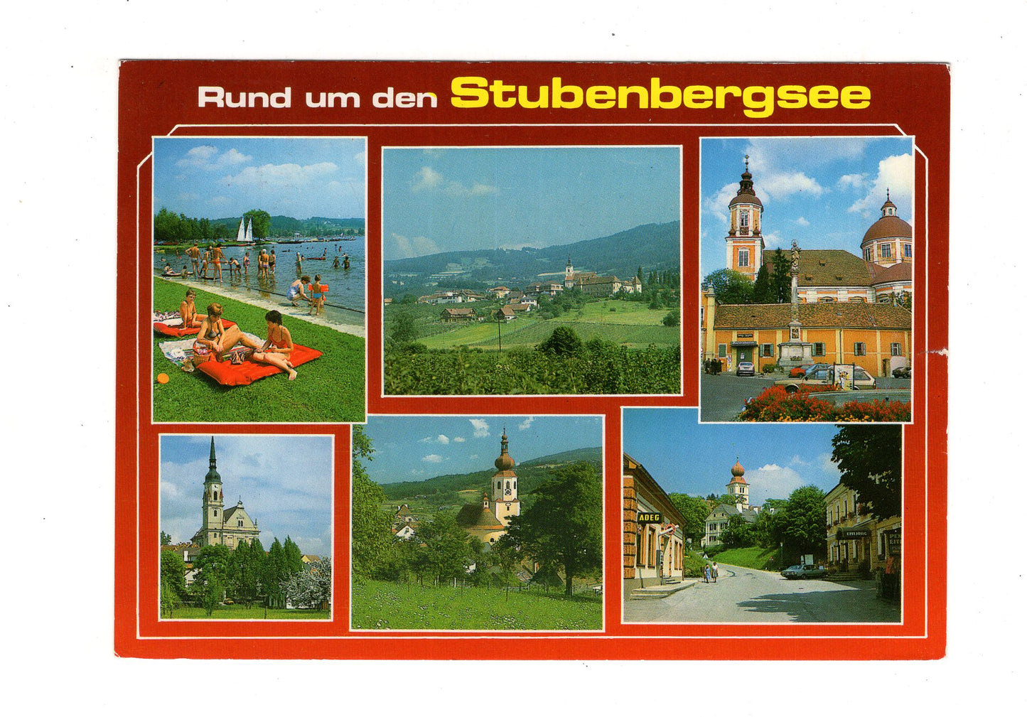 Ansichtskarte Rund um den Stubenbergsee / Steiermark / Österreich