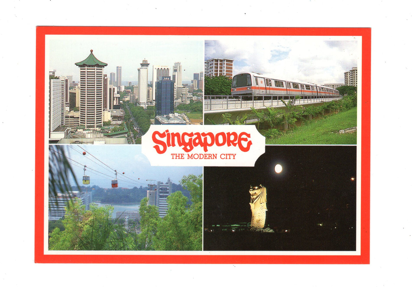 Ansichtskarte Singapore / Singapur