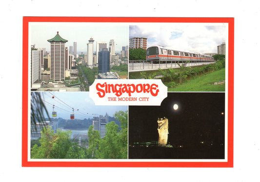 Ansichtskarte Singapore / Singapur