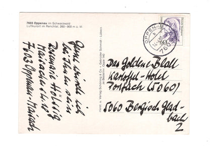 Ansichtskarte Oppenau im Renchtal / Schwarzwald / G1-70