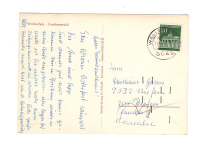 Ansichtskarte Wallenfels / Frankenwald / H1-67